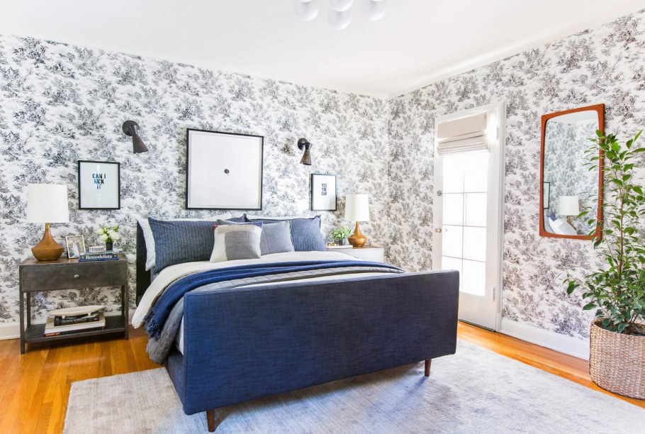 Обои в 2022 году интерьере