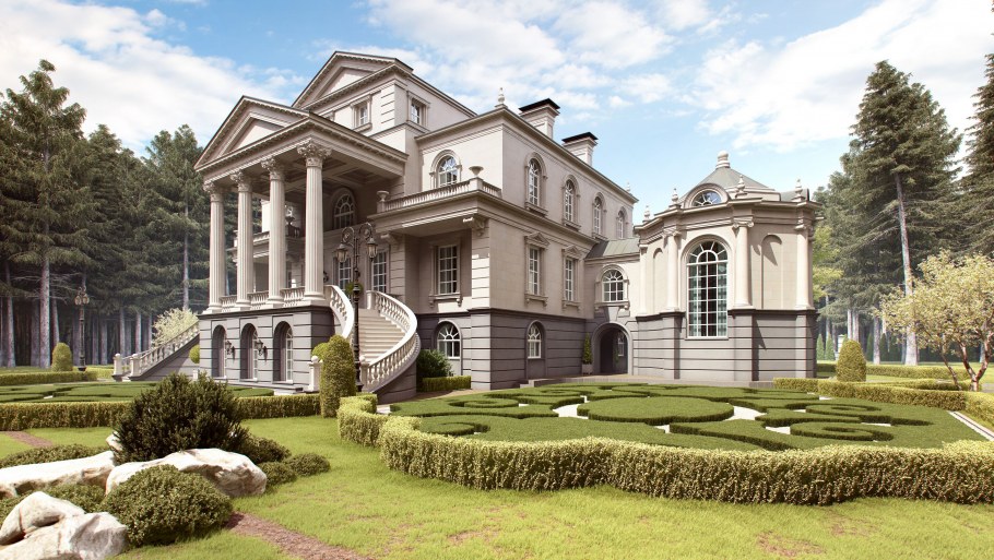 Загородные усадьбы XVIII