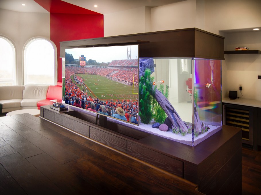 Необычные аквариумы