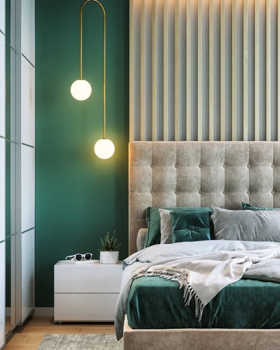 Рейки в спальне