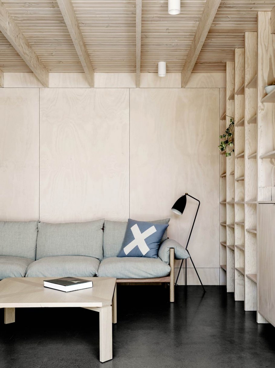 Фанера в интерьере квартиры