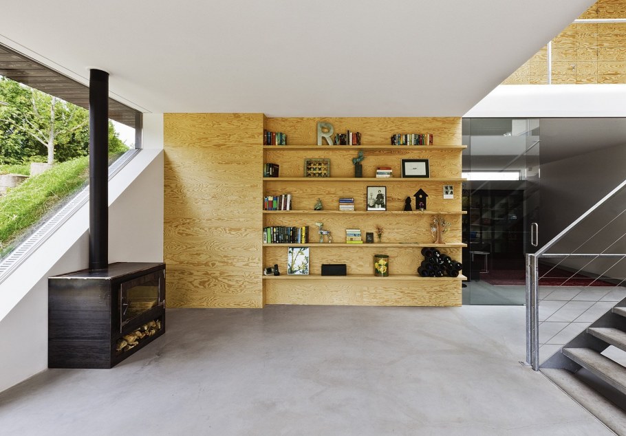 ОСБ панели в интерьере