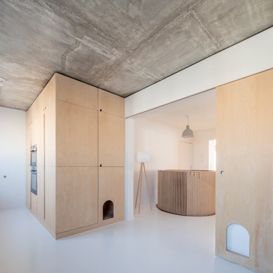 Стена из фанеры