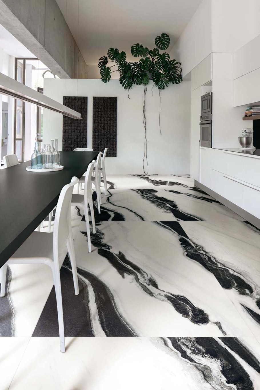 Плитка Floor Gres b&w_Marble