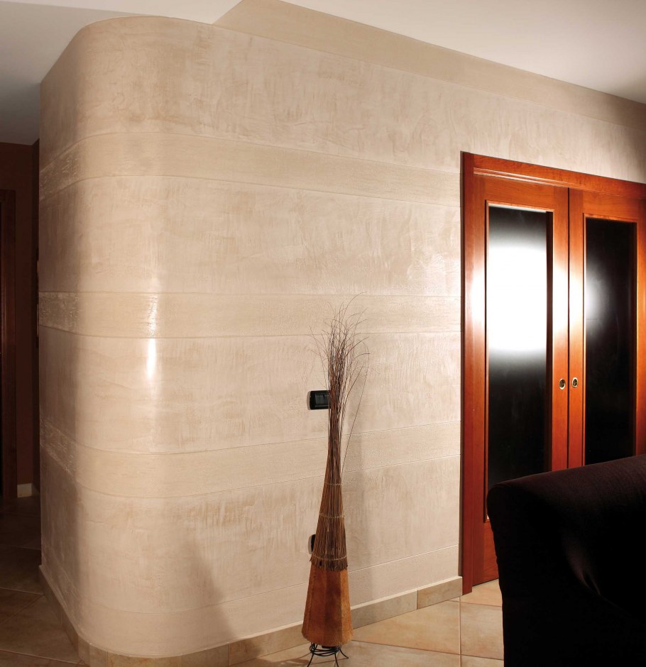 Штукатурка травертин белый