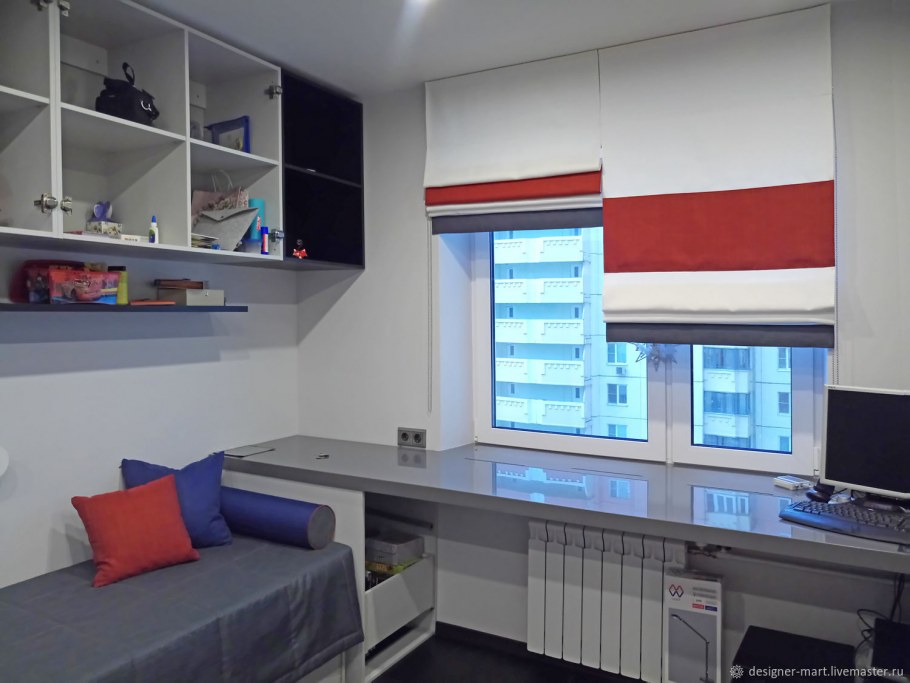 Рулонная штора Эскар однотонная