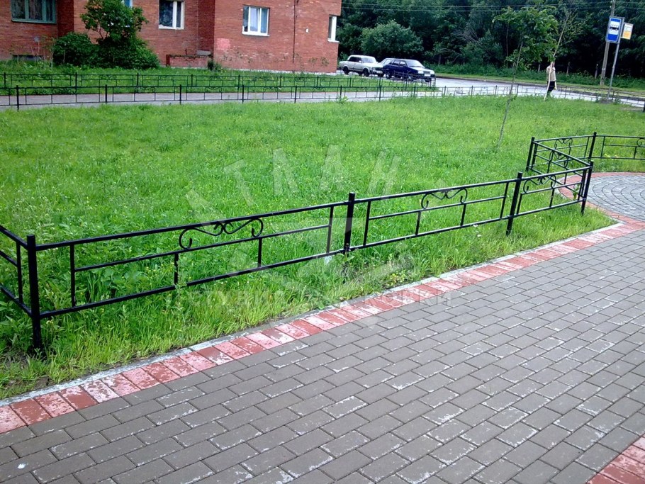 Биметаллическое ограждение