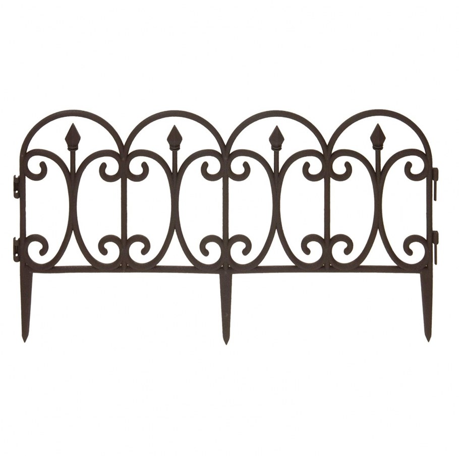 Забор маленький металлический