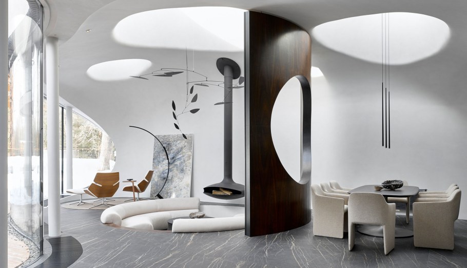 Niko Architect дом в ландшафте