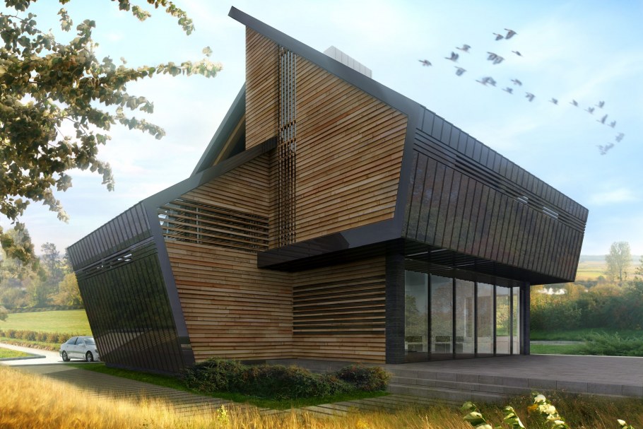 Футуристический дом