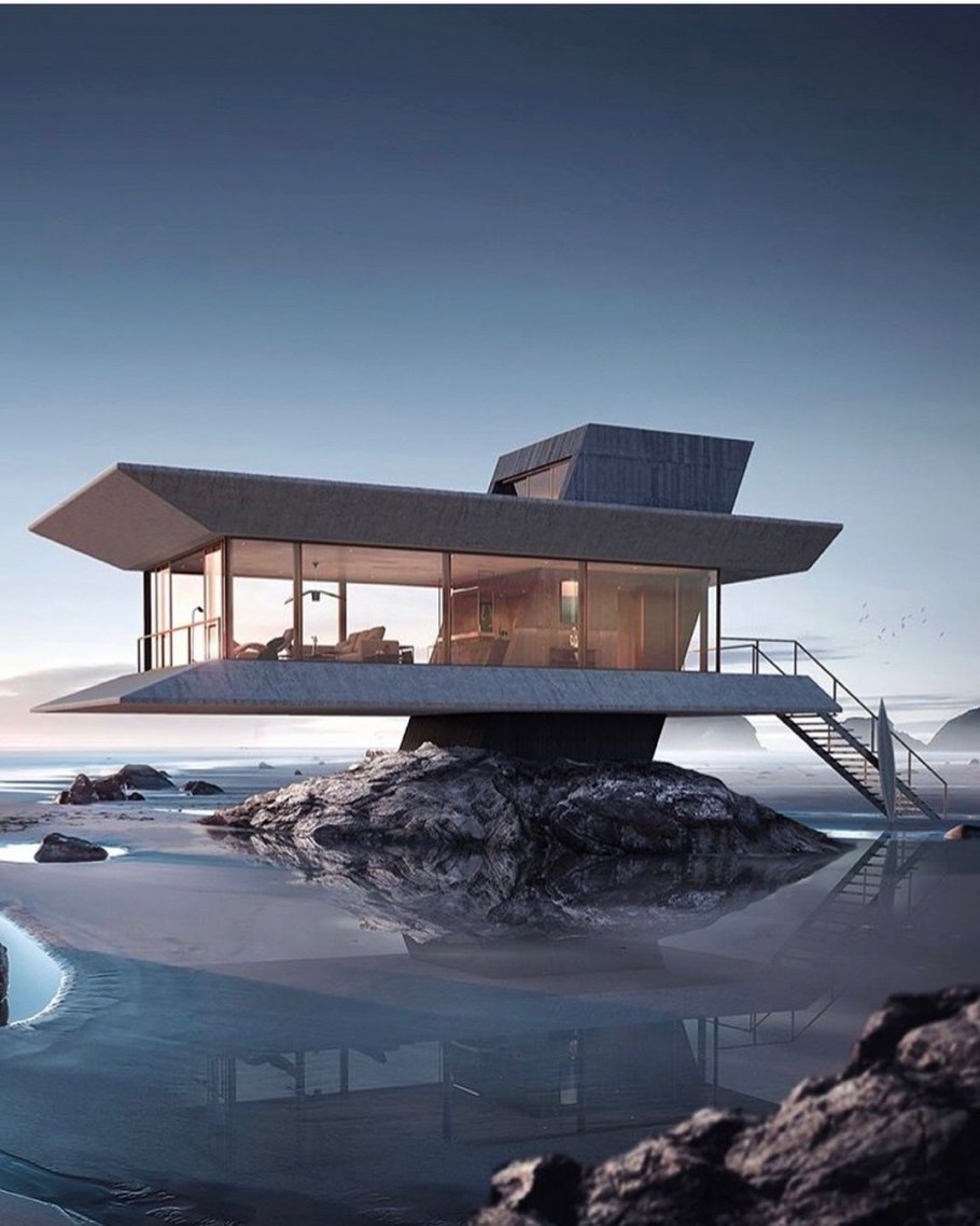 Футуристические домики