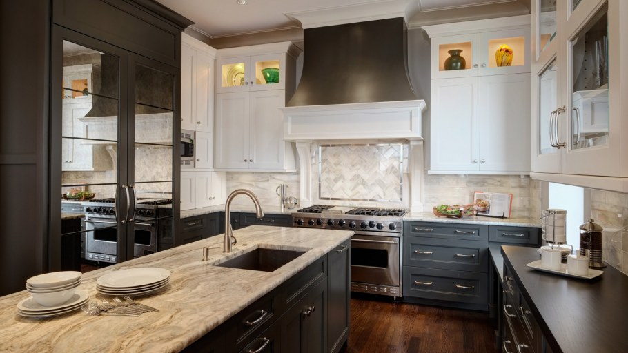 Кухня в современном американском стиле