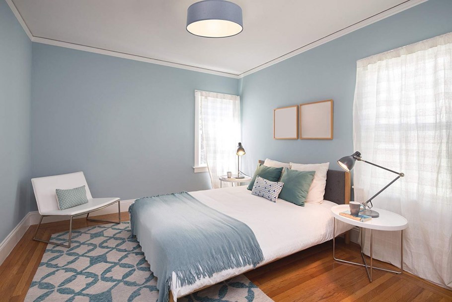 Пыльно голубой фон