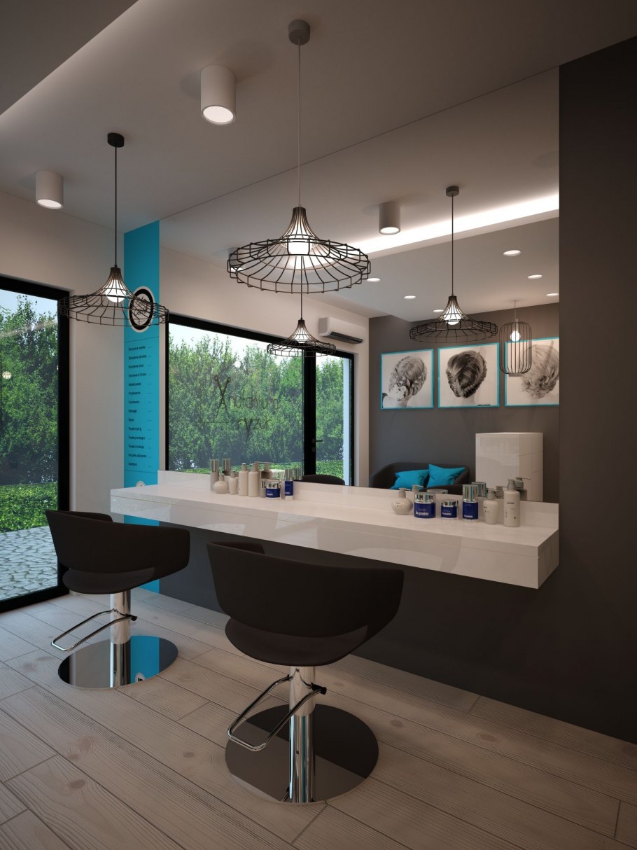 Дизайн студии макияжа