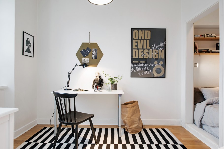 Аскетичная спальня