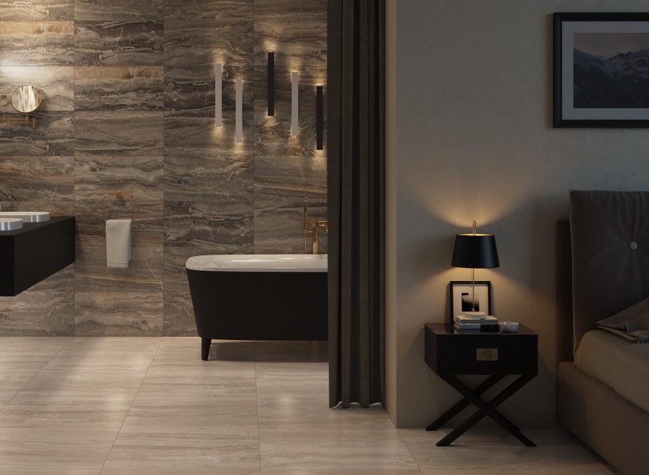 Керамогранит Bergamo k946613lpr коричневый