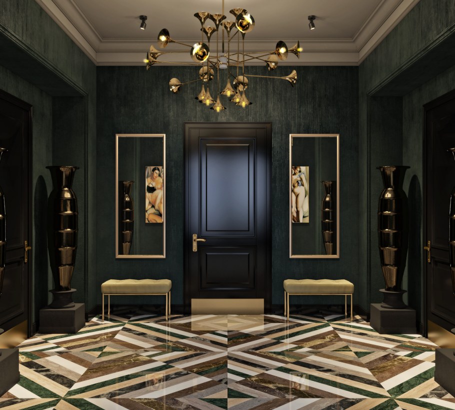 Паркет в стиле ар деко