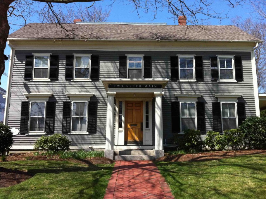 Colonial New England Style House