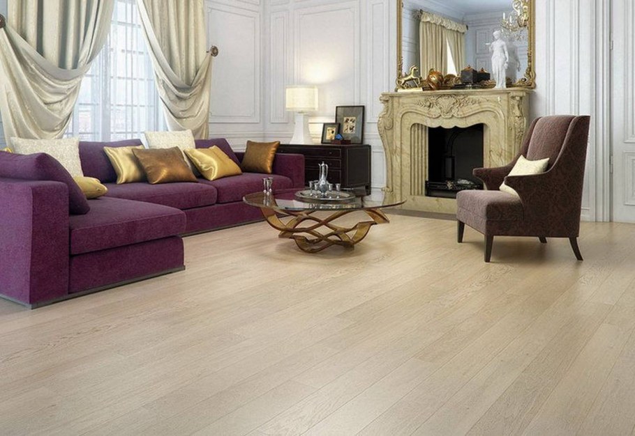 Паркетная доска Barlinek Pure line дуб snowflakes piccolo