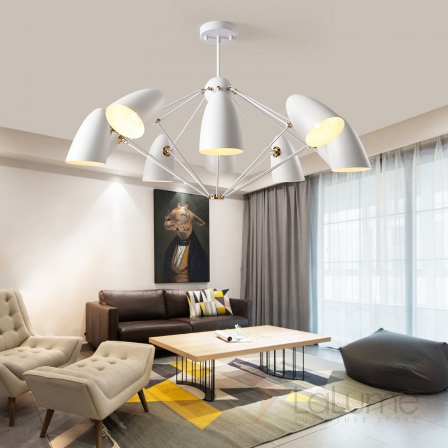 Подвесная люстра eta 10 черный