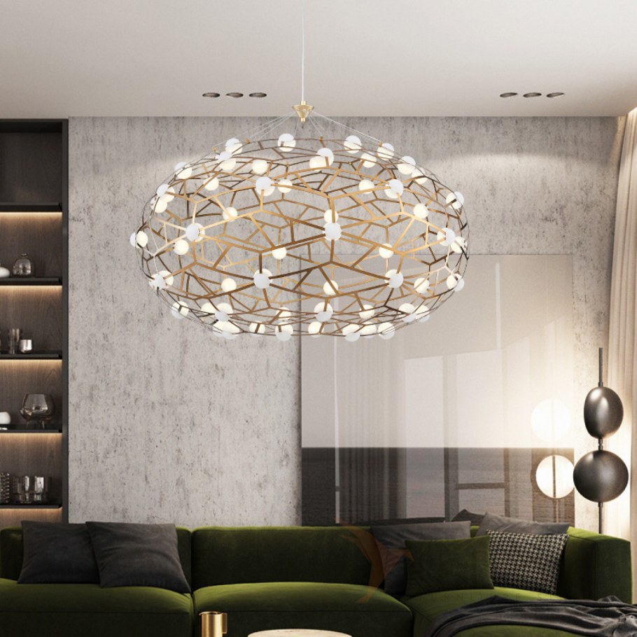 Современные люстры в гостиную