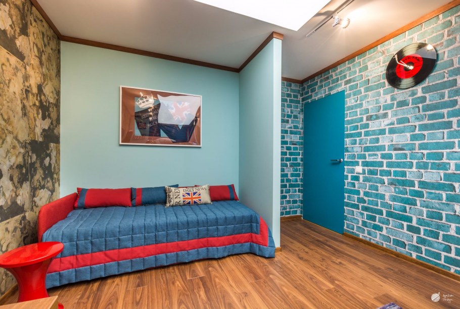 Побеленные стены в интерьере