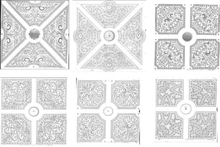Орнамент партер Версаль