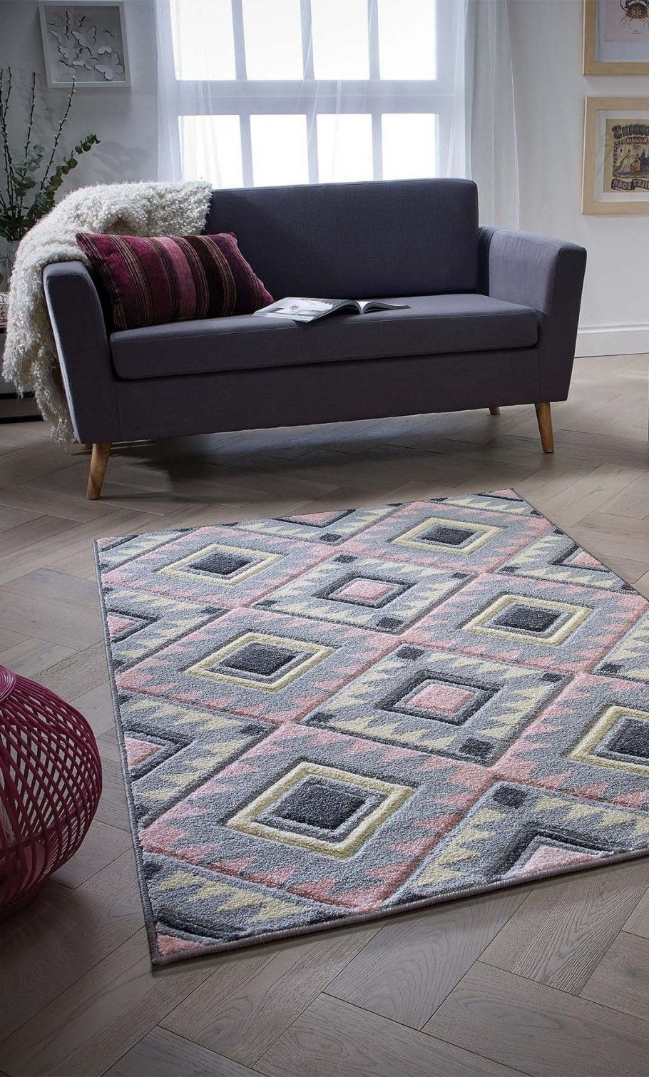 Розово-сиреневый цвет в интерьере