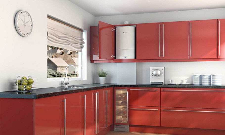 Газовый котел на кухне