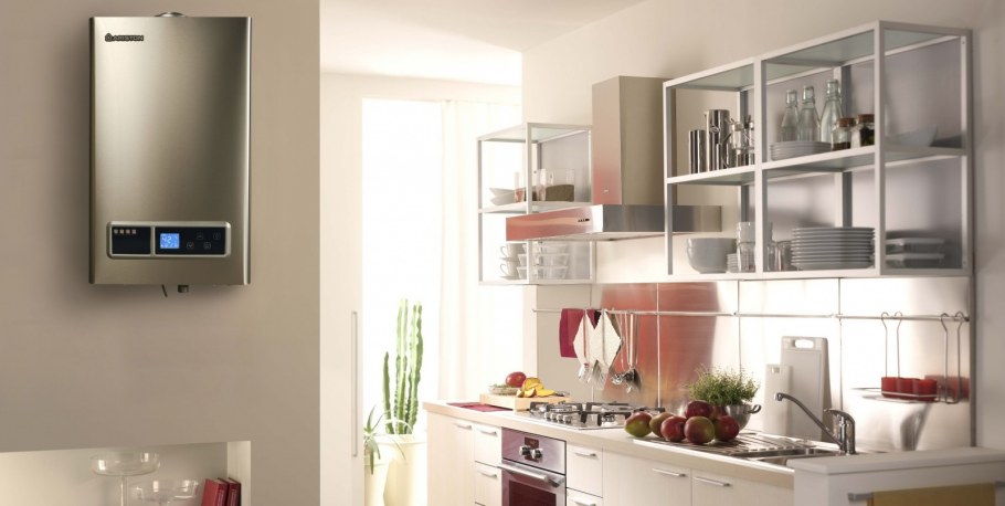 Котел встроенный в кухню