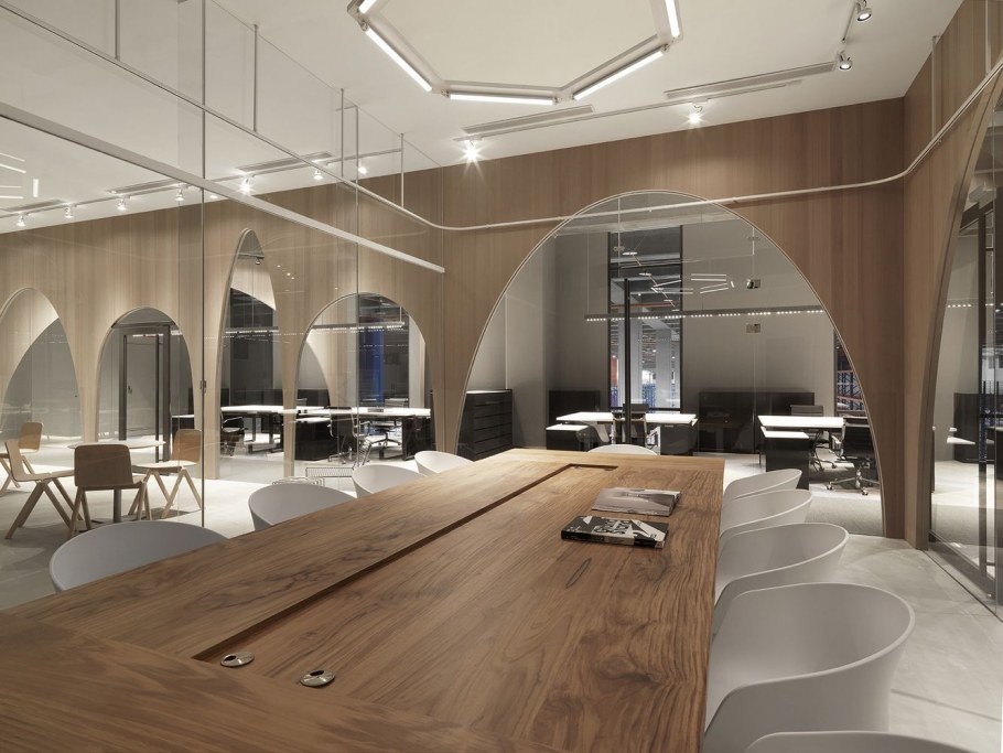 Зеркала в интерьере офиса