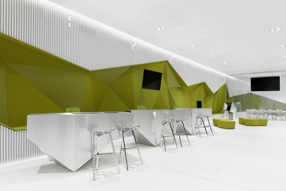 Деконструктивизм в интерьере общественных зданий