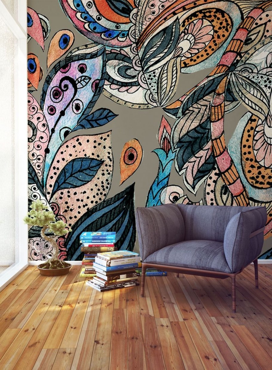 Дизайнерская роспись стен