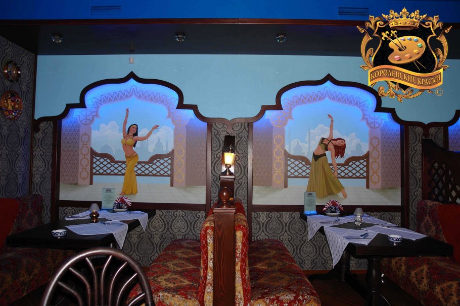 Маленькое кафе в Восточном стиле