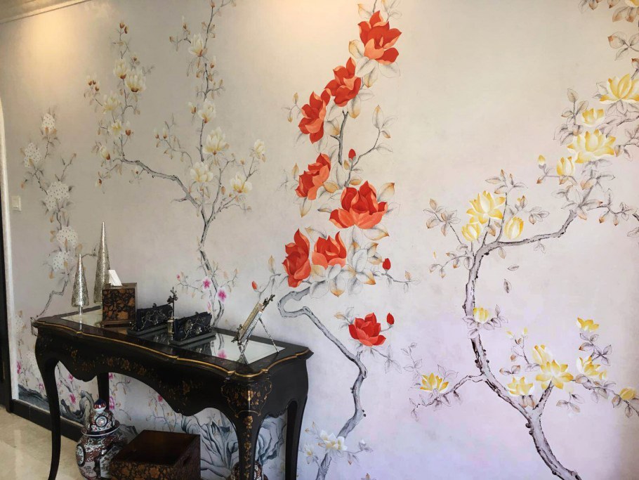 Фрески Китайщина Шинуазри