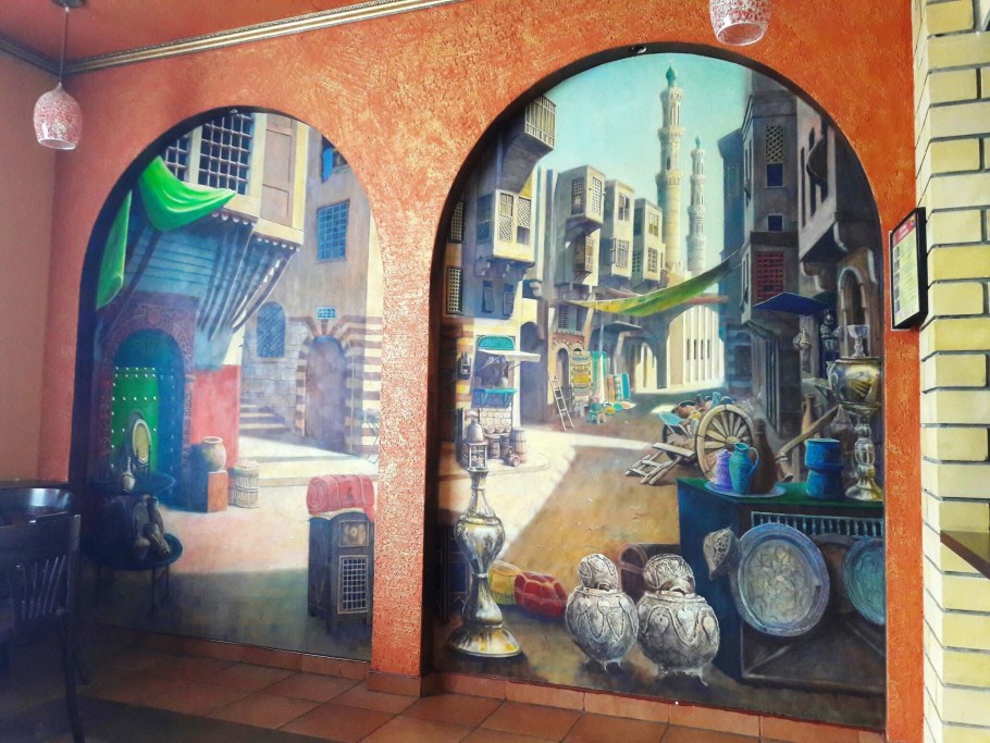 Расписать стены в Восточном стиле