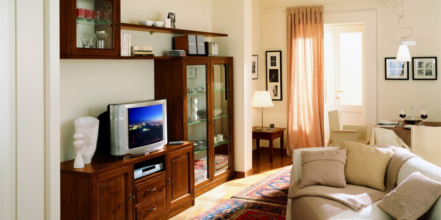 Мебель для маленькой гостиной классика