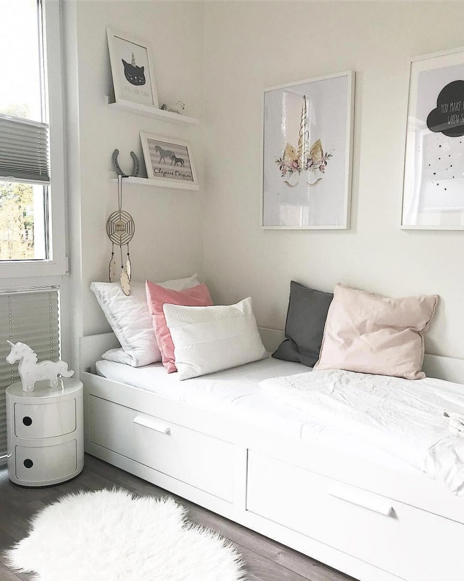 Комната из Икеи для подростка девочки