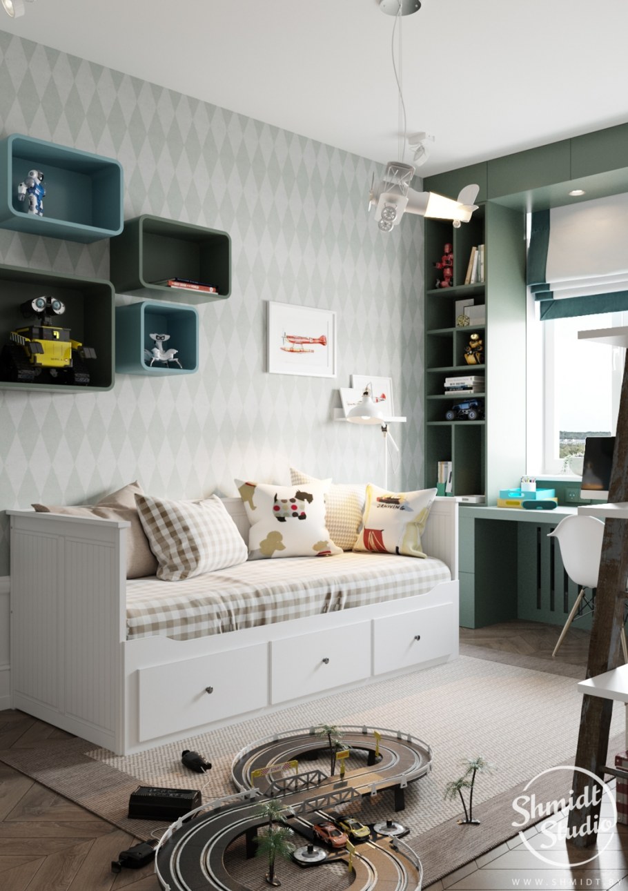 Комната подростка с мебелью икеа