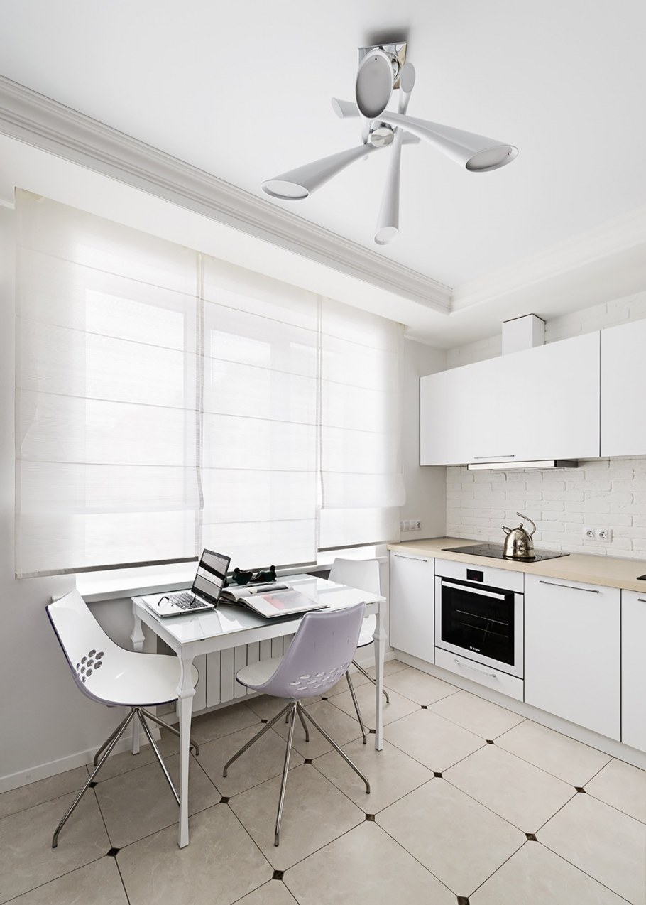 Квартира в белом стиле