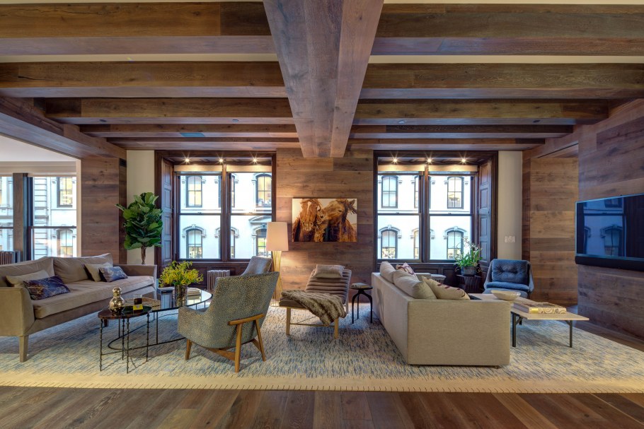 Лофт в интерьере загородного дома