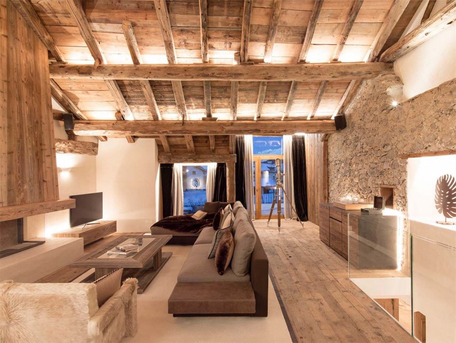 Мансарда в скандинавском стиле