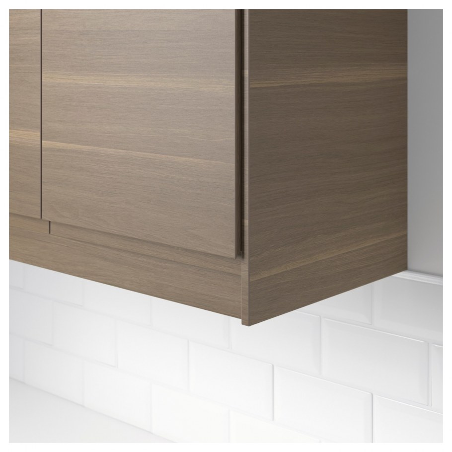 Кухня икеа белая с деревом Воксторп