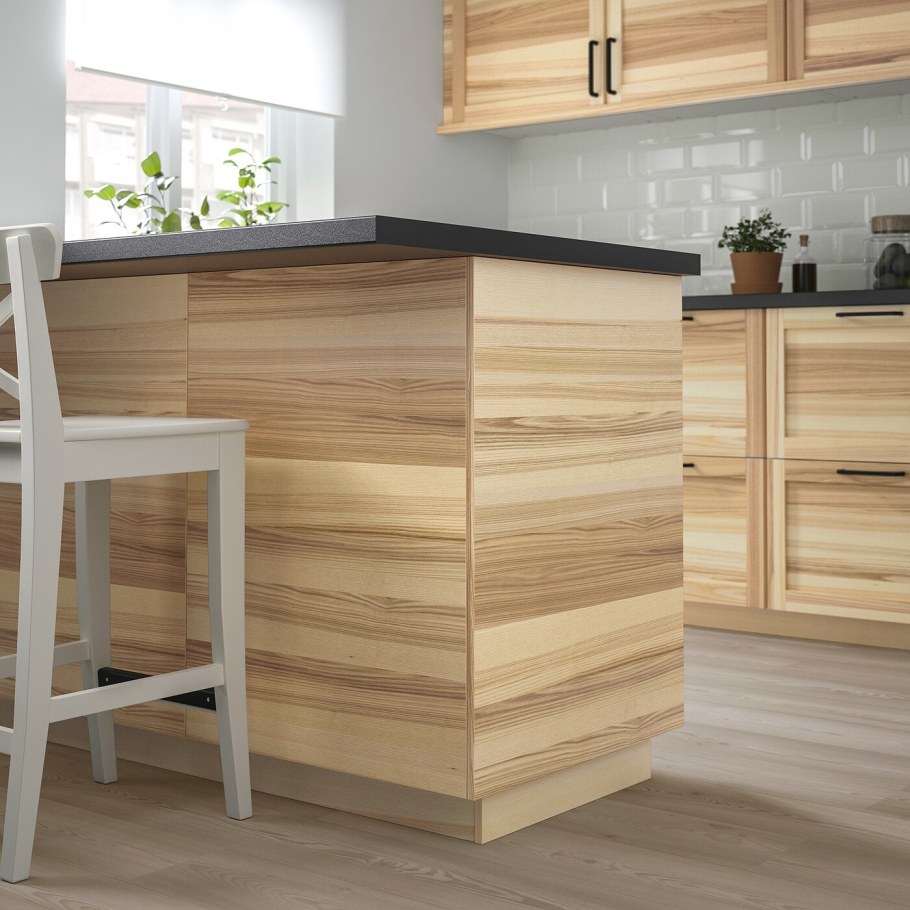 Кухня икеа метод Воксторп серый