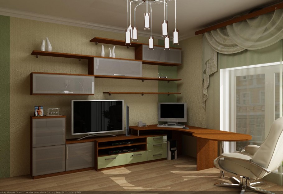 Стенка горка угловая со столом