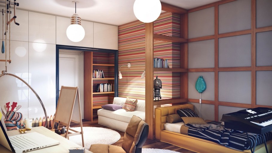 Комната девочки анимешницы