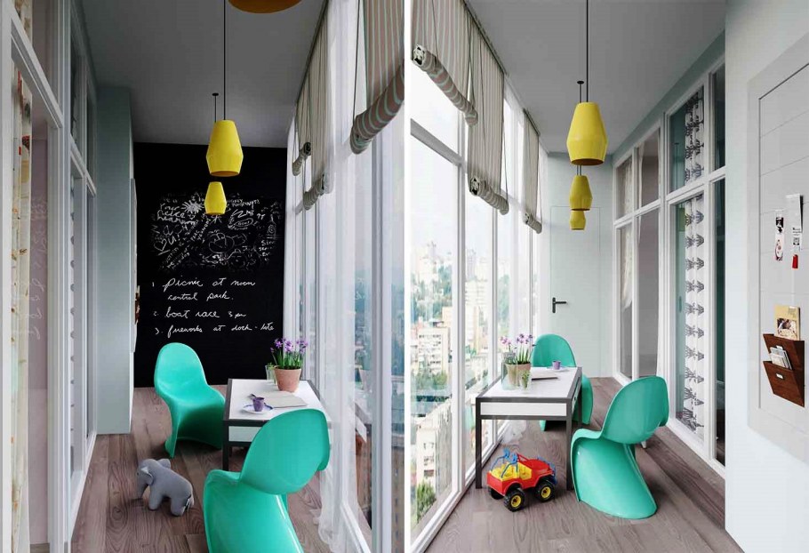 Красивый балкон