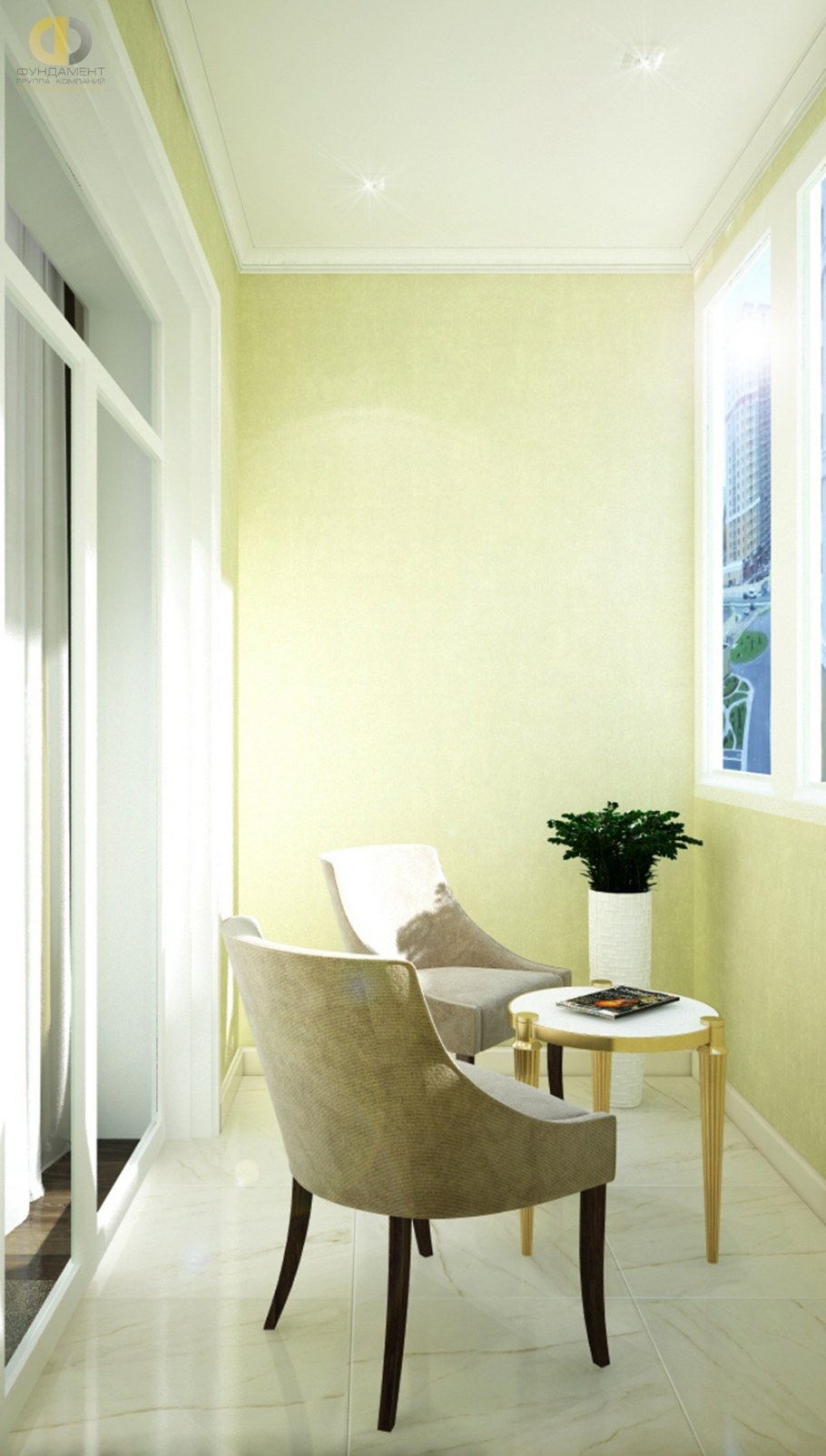 Комната на балконе