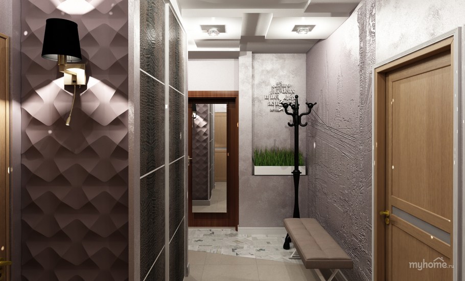 Яркая прихожая