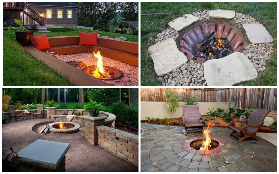 Костровая зона на даче своими руками бюджетный